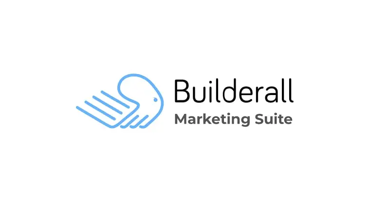 the image is the logo of Builder - All-In-One<br />
Marketing<br />
System.